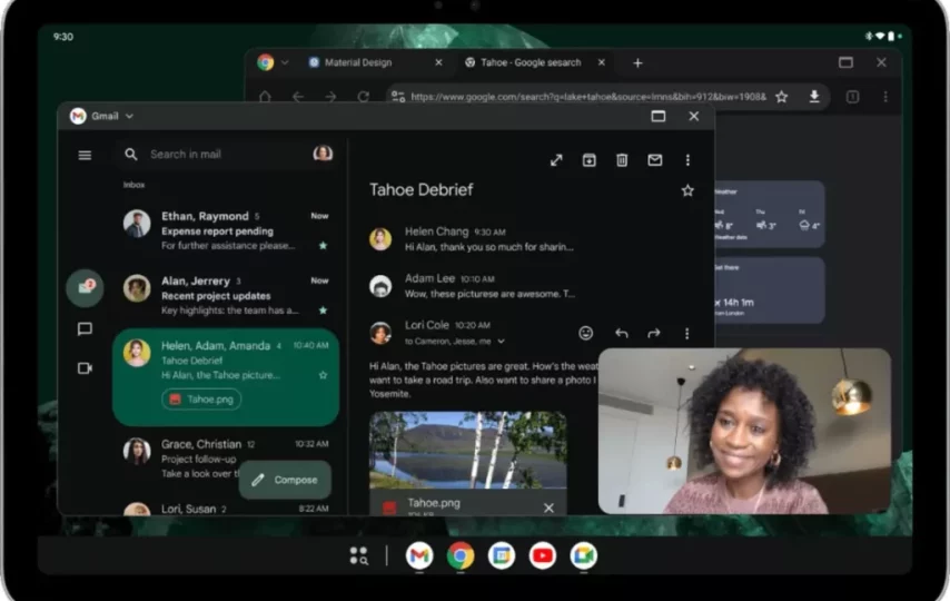 حالت دسکتاپ تبلت اندروید