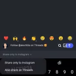 قابلیت احتمالی اشتراک‌گذاری کامنت‌های اینستاگرام در تردز