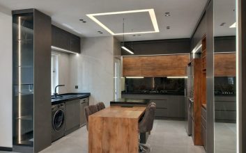 نورپردازی فضاهای مختلف واحد مسکونی با چراغ خطی