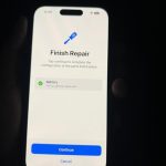 پیکربندی قطعات جایگزین‌شده آیفون‌های تعمیری