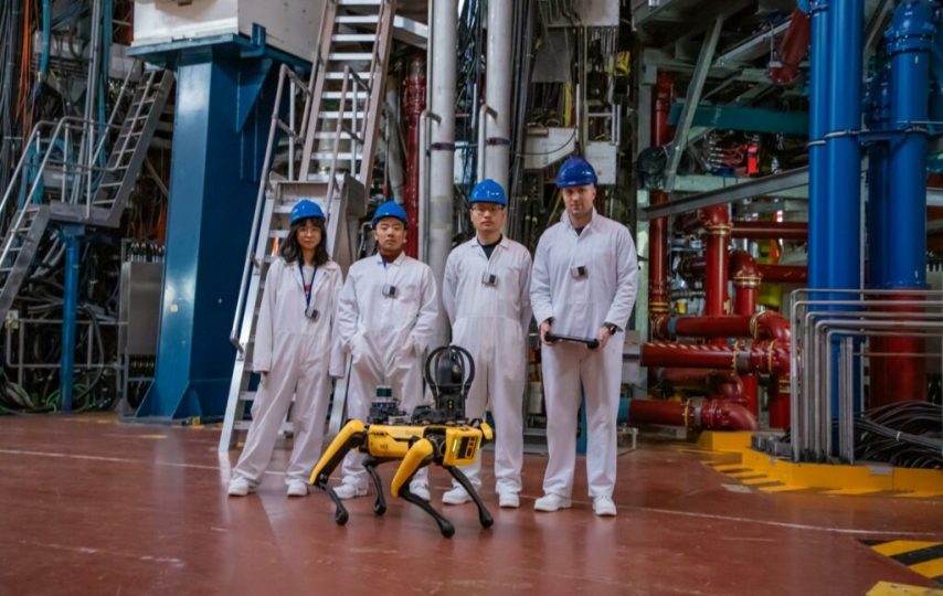 یک ربات برای اولین‌بار در جهان، رآکتور همجوشی هسته‌ای را بازرسی کرد