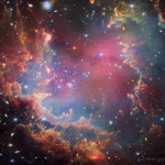 تصویر روز ناسا: خوشه ستاره‌ای NGC 602؛ تصویری از تلسکوپ فضایی جیمز وب