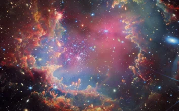 تصویر روز ناسا: خوشه ستاره‌ای NGC 602؛ تصویری از تلسکوپ فضایی جیمز وب