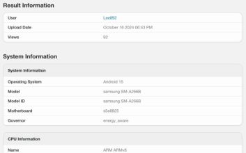 گلکسی A26 با نسخه قوی‌تر اگزینوس 1280 از راه می‌رسد