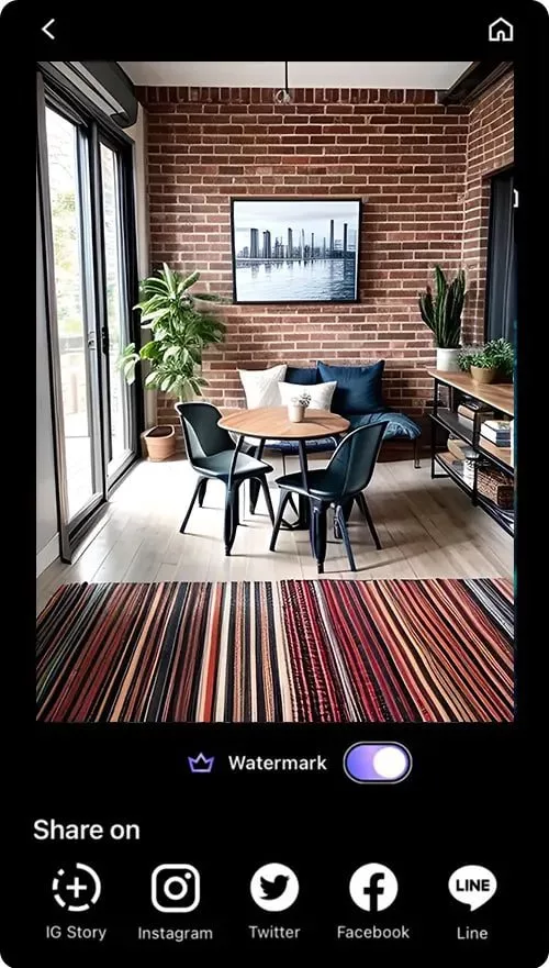 بهترین برنامه هوش مصنوعی دکوراسیون داخلی_دنیای تکنولوژی 37 اپلیکیشن Vivid AI