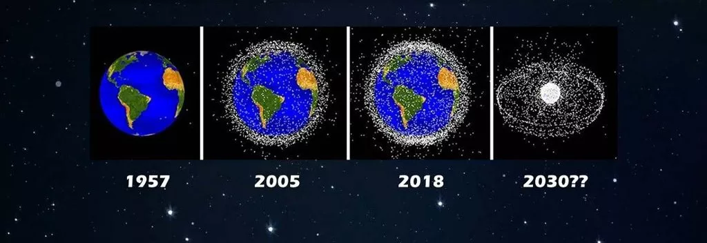 زباله‌های فضایی
