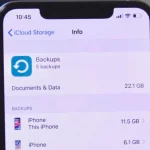 پشتیبانی‌گیری آیکلود iCloud backup