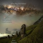 کهکشان راه شیری بر فراز جزیره ایستر_دنیای تکنولوژی 5 کهکشان راه شیری بر فراز جزیره ایستر