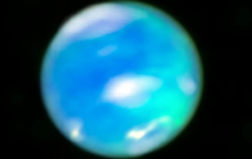 تلسکوپ جیمز وب اولین تصویر از شفق قطبی نپتون را ثبت کرد