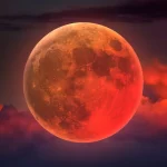 تصویر روز ناسا؛ ماه‌گرفتگی کلی در آسمان اروگوئه