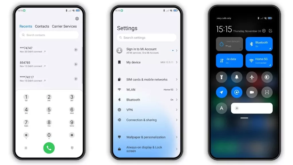 پوسته Native 15 Pro برای MIUI و HyperOS بهترین تم های شیائومی