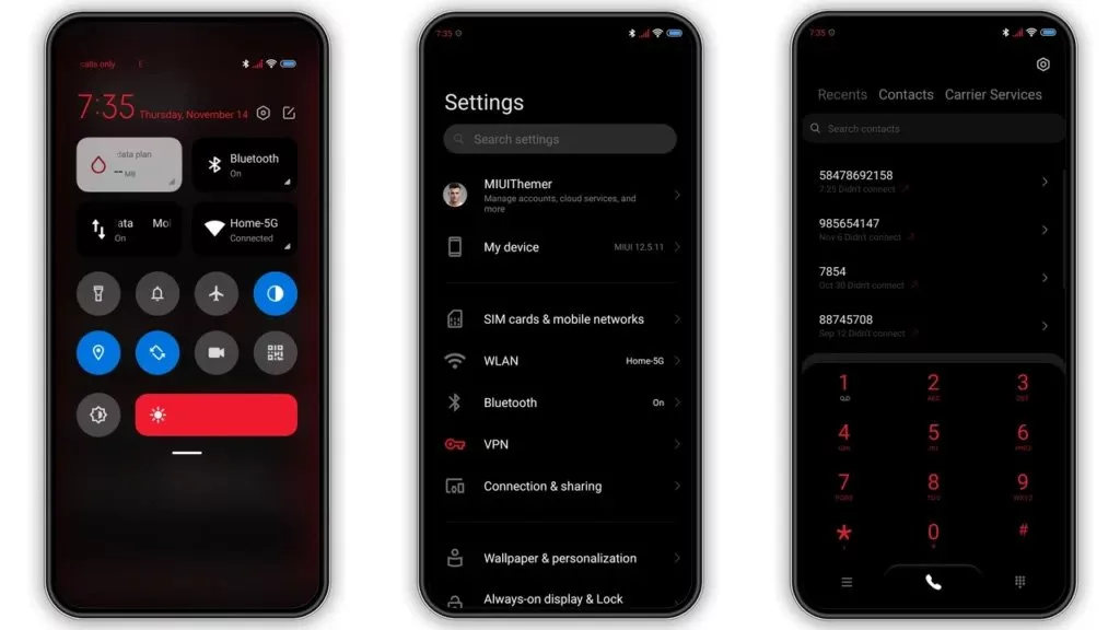 پوسته Hyper RayDee برای HyperOS – بهترین تم های شیائومی