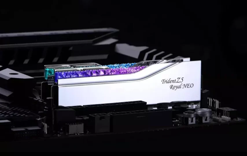 Trident Z5 Royal Neo: اولین رم لوکس طلایی DDR5 با ظرفیت 128 گیگابایتی