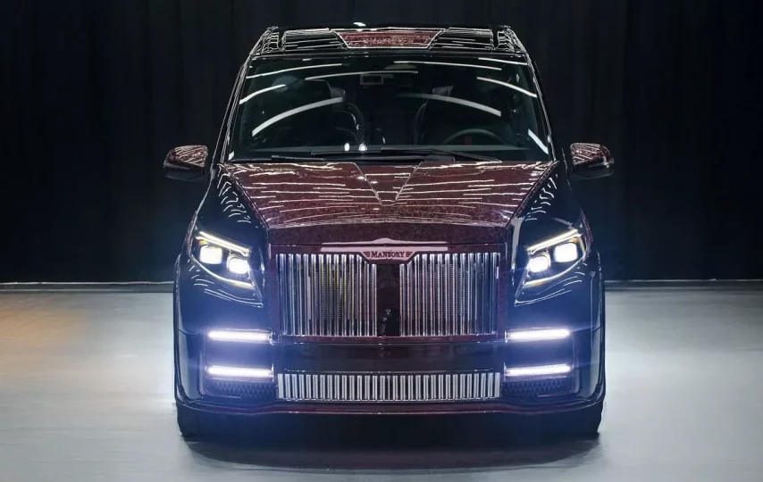 مرسدس بنز کلاس V با تیونینگ منصوری معرفی شد، یک ون لوکس