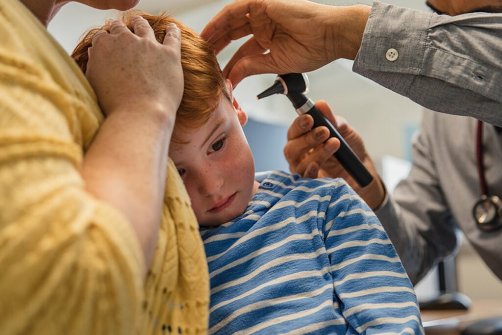 عفونت گوش میانی