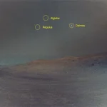 تصویر روز ناسا: عبور دیموس در آسمان سپیده‌دم مریخ