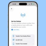 iOS 26 انتقال eSIM بین آیفون و اندروید را آسان‌تر می‌کند