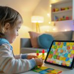 ۷ روش محافظت از کودکان در برابر خطرات هوش مصنوعی_دنیای تکنولوژی 12 بازی کودک با تبلت