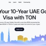 دریافت ویزای طلایی امارات با سرمایه‌گذاری در پلتفرم TON