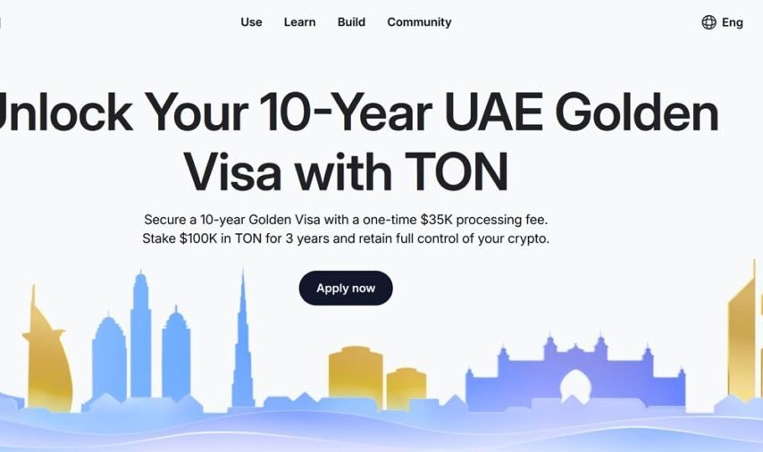 دریافت ویزای طلایی امارات با سرمایه‌گذاری در پلتفرم TON