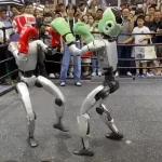 ربات‌های انسان‌نما دوباره در چین مسابقه بوکس برگزار کردند + ویدیو