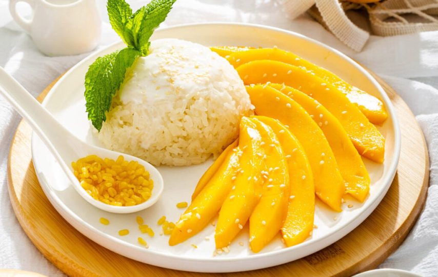 برنج چسبناک انبه